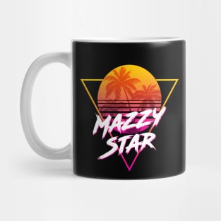 Mazzy Star - Proud Name Retro 80s Sunset Aesthetic Design Mug